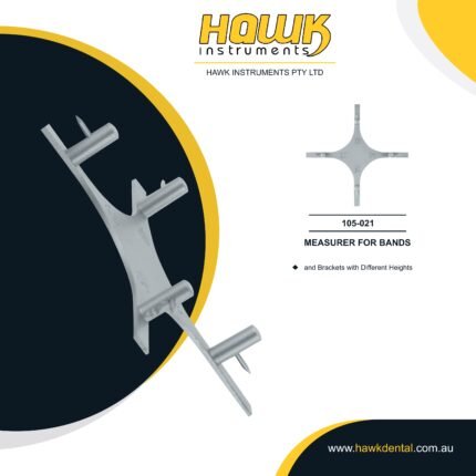 Hawk Instruments Bracket & Band Height Measurer – Orthodontic Instrument Australia
